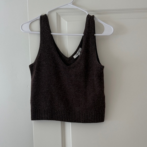 Upton Chocolate Brown Cardigan and Carleton tank set - Picture 10 of 11